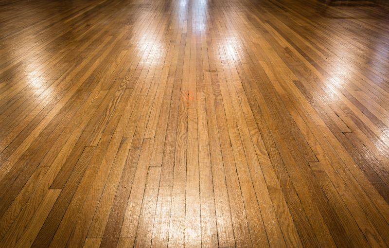 Hardwood Floor with Natural Finish